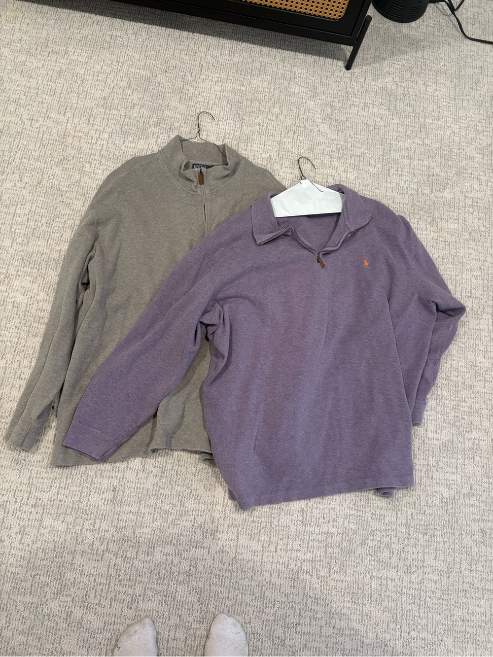 Ralph Lauren Quarter-Zip Pullover Sweater Bundle